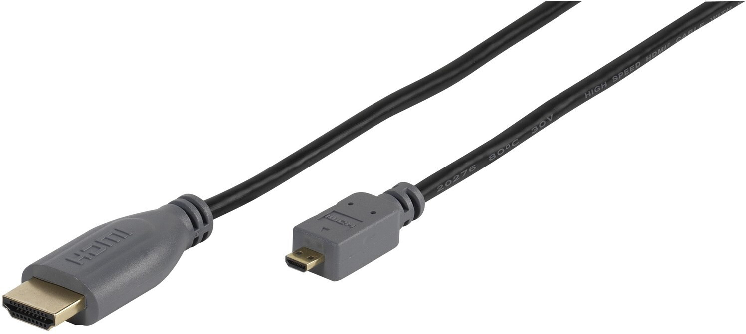 Vivanco HDHD/15-AD-N Mikro High Speed HDMI (1.5m)