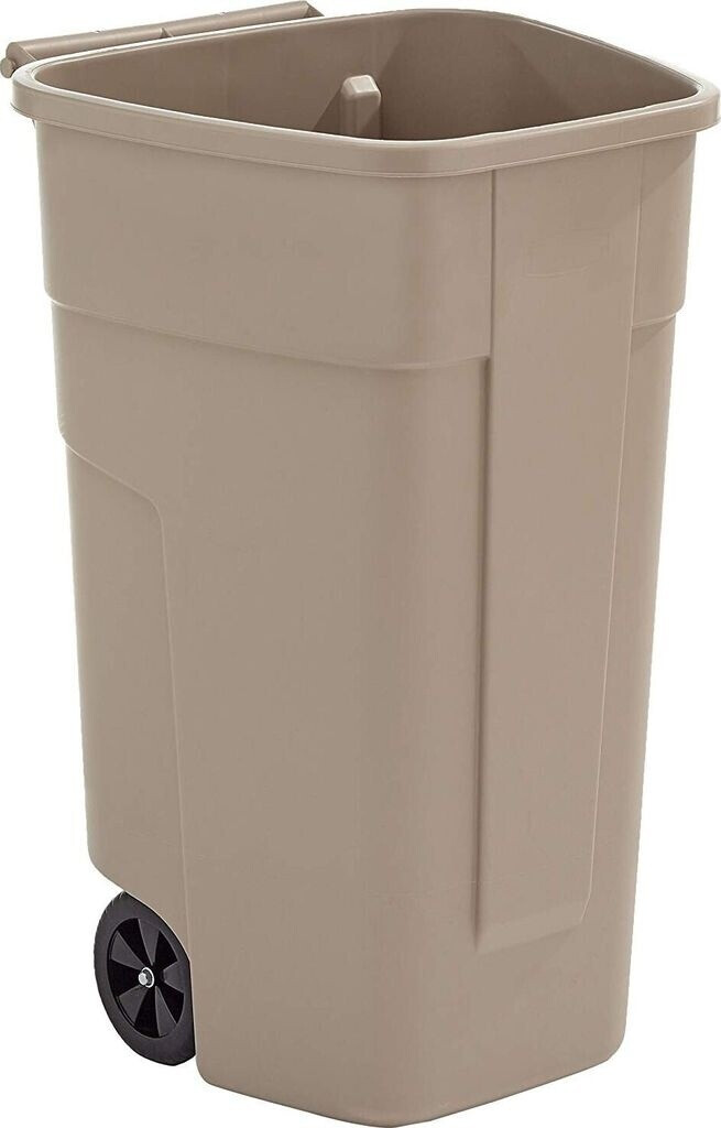 Rubbermaid Conteneur carré 2 roues 100 L