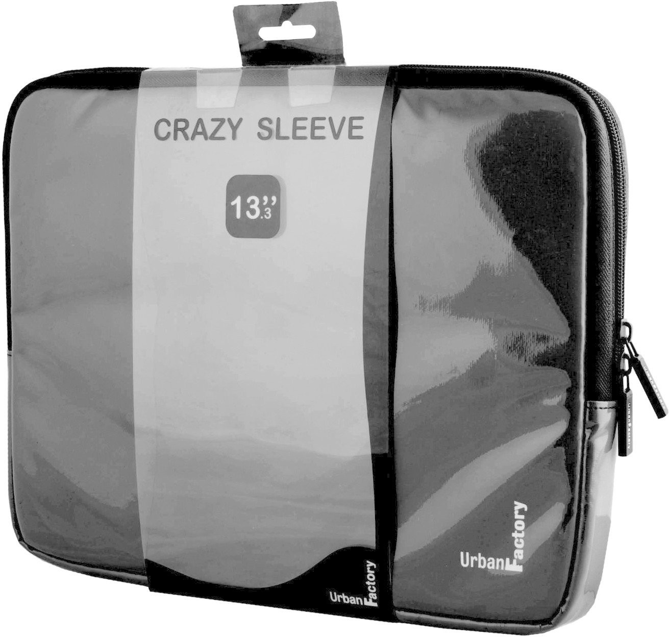 Urban Factory Housse Crazy Sleeve Vinyl 13,3 noir