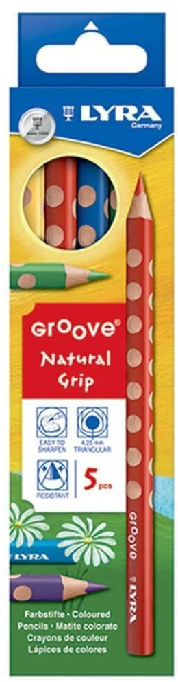 Lyra 5 crayons de couleur Groove (3811050)