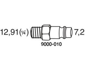 HAZET Reifenfüll-Messgerät Manometer-Messbereich 0-12 bar, Schlauchlänge  400 mm, Manometer-Durchmesser: 63 mm 9041-1: Tests, Infos & Preisvergleich