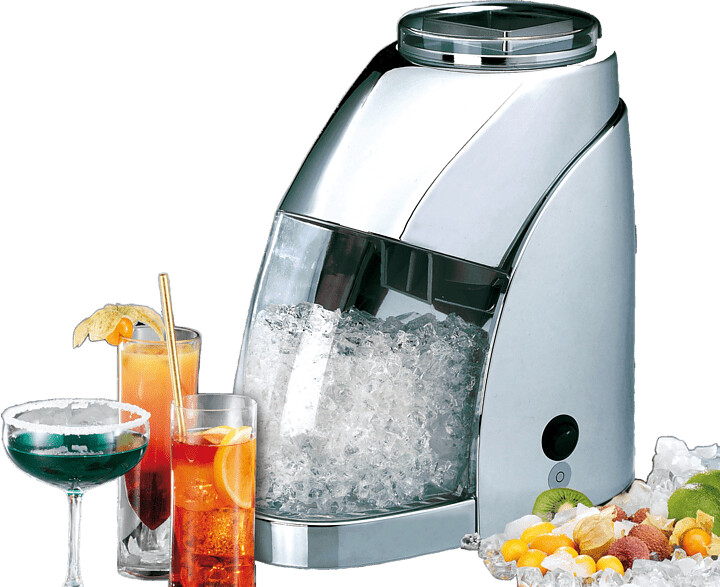 Gastro Ice-Crusher Eis-Würfel-Zerkleinerer Manuell Chrom Hendi NEU –