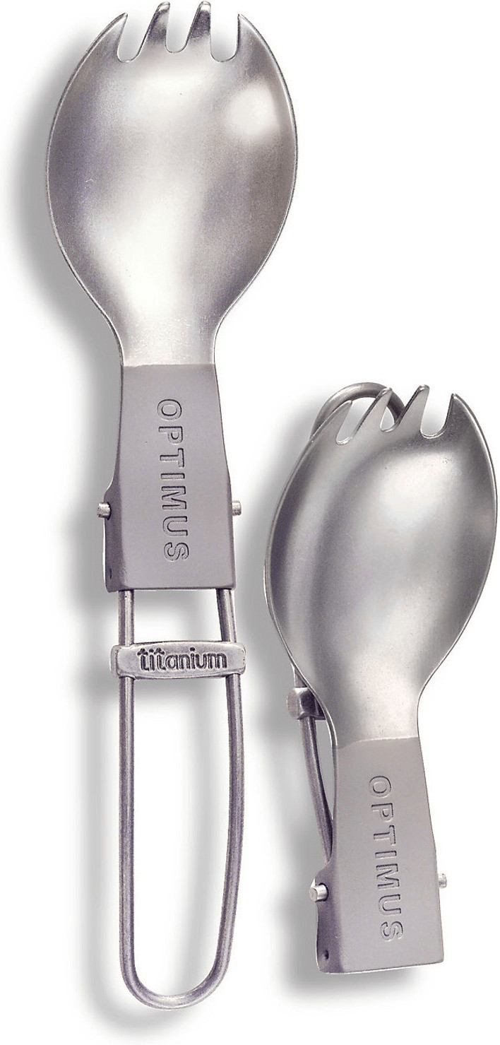 Optimus Cuillère/fourchette pliable Spork en titane