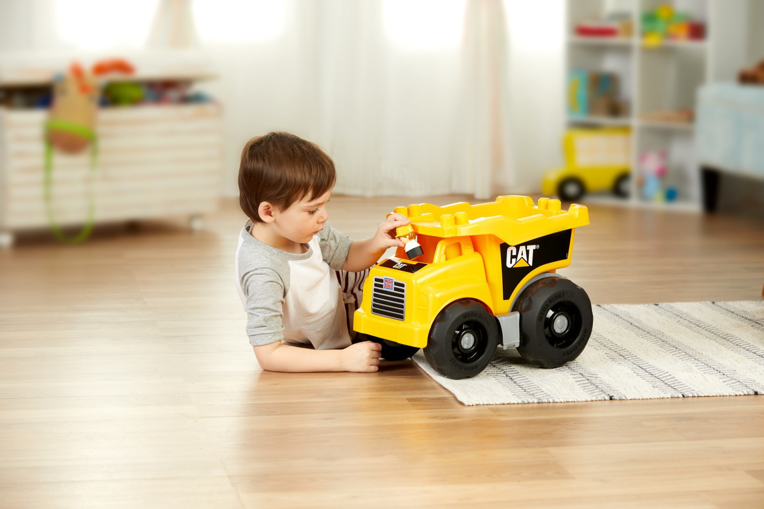 Mega bloks store cat dump truck
