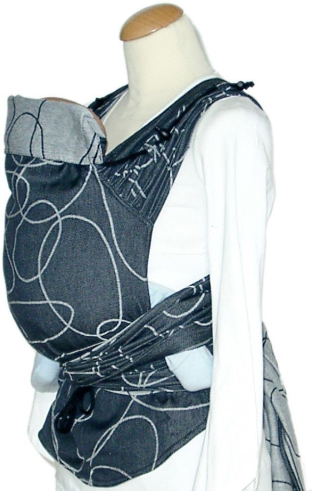 Didymos Didy Tai ellipses noir/blanc