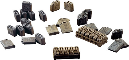 Italeri Chars d'assaut - Jerrycans (402)