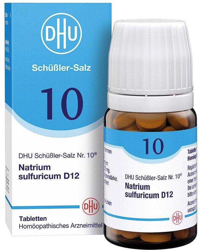 Dr. Schüßler Salze Natriumsulfat D12 Tabletten (80 Stk.) ab 3,23