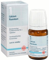 Dr. Schüßler Salze Calcium Fluoratum D3 Tabletten (80 Stk Dr. Schüßler Salze Calcium Fluoratum D3 Tabletten (80 Stk