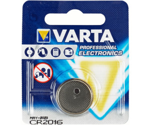 0,84€/Einheit 5x Original Varta CR2016 Professional Knopfzellen 3V Lithium NEU 