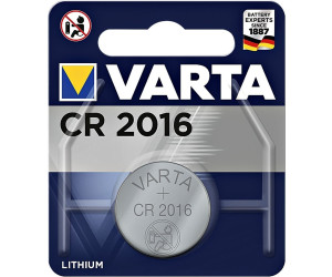 4 x Varta CR2016 Professional 6016 Knpfzelle Lithium Blister Batterien 