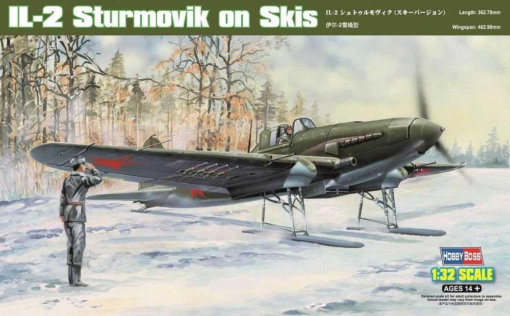 HobbyBoss IL-2 Sturmovik on Skis (83202)