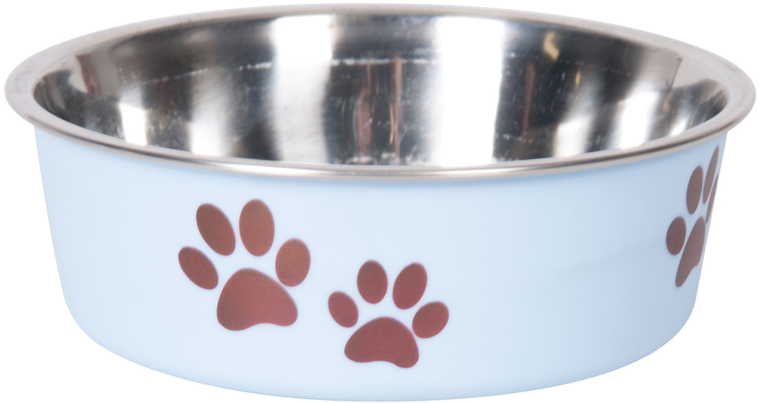 Flamingo Gamelle pour chien en acier inoxydable Bella 1500 ml bleu clair