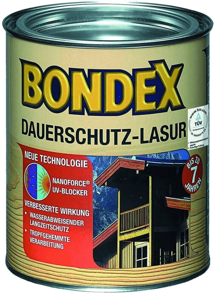 Bondex Dauerschutz Lasur 750 Ml Verschiedene Dekore Ab 12 69 Preisvergleich Bei Idealo De