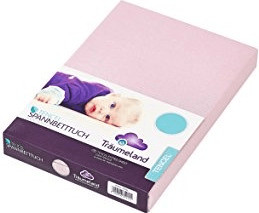 Träumeland Drap housse Tencel (40 x 90 cm) rose