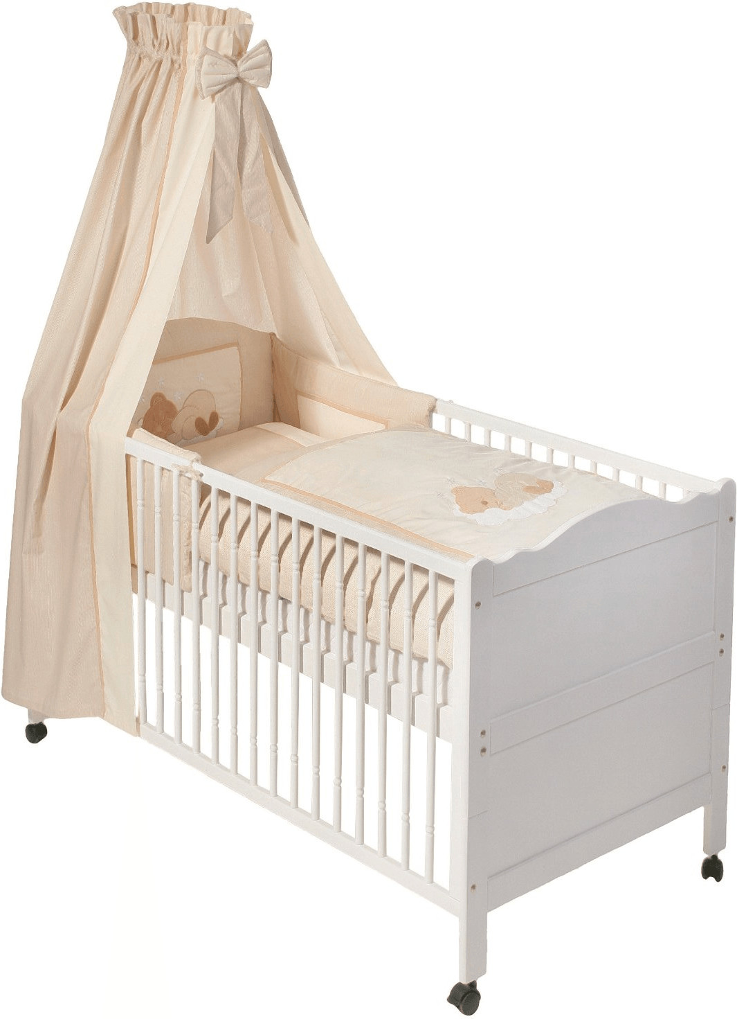 Easy Baby Parure de lit Sleeping Bear - nature