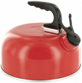 Highlander Bouilloire sifflante large en aluminium