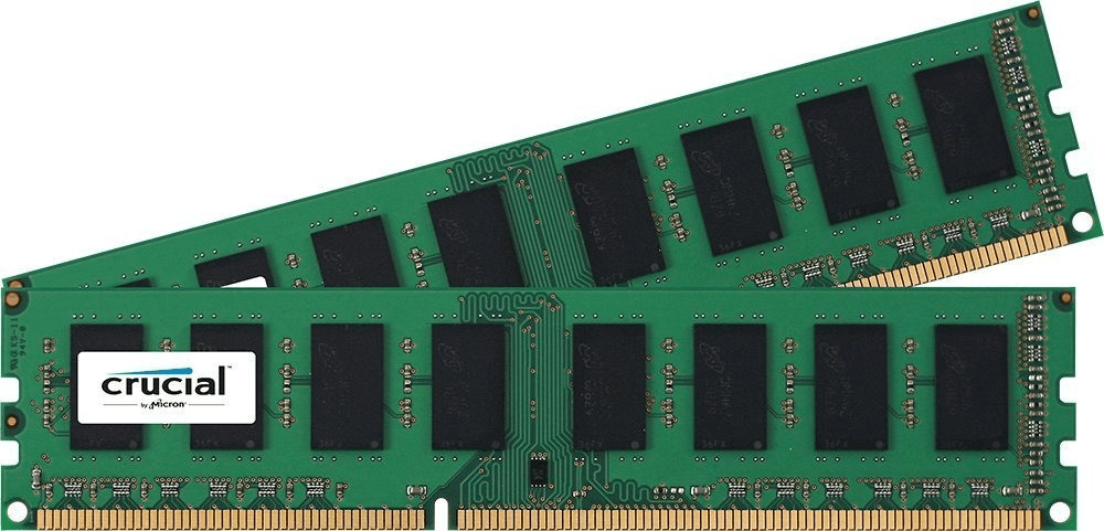 Crucial 8Go Kit DDR3 PC3-12800 non-ECC CL11 (CT2KIT51264BD160B)