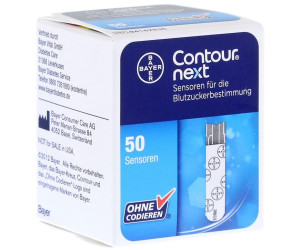 Bayer Contour Next Sensoren Teststreifen 50 Stk Ab 20 28
