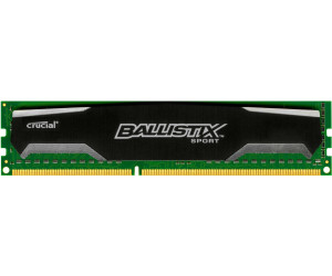 Ballistix TM Sport 8GB DDR3 PC3-12800 CL9 (BLS8G3D1609DS1S00)