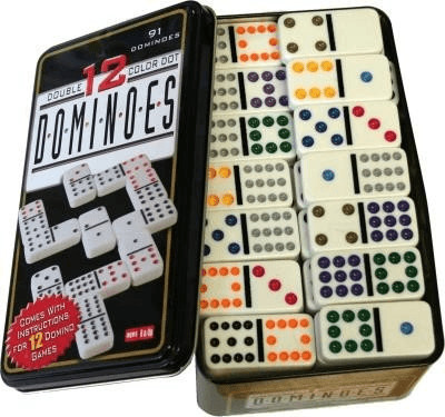 24 Jeux avec les Dominos - prix pas cher chez iOBURO- prix pas