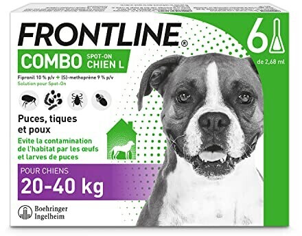 Frontline Combo Spot on chien L 6 pipettes