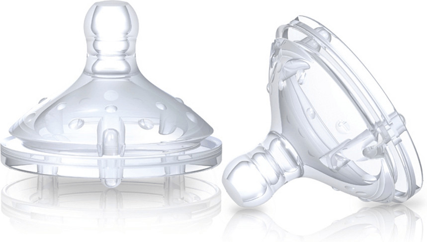 Nuby Tétine silicone Natural Touch taille M