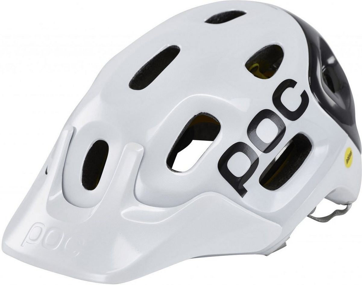 POC Trabec Race Mips blanc-noir