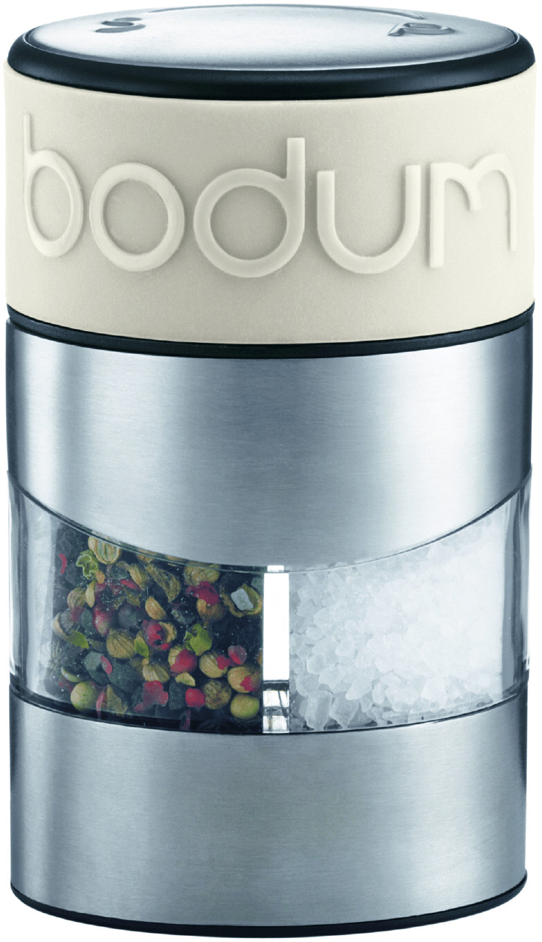 Bodum Twin Moulin à poivre et sel crème