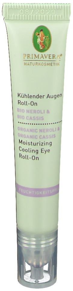 Primavera Life Roll-on rafraîchissant pour les yeux néroli cassis (12 ml)