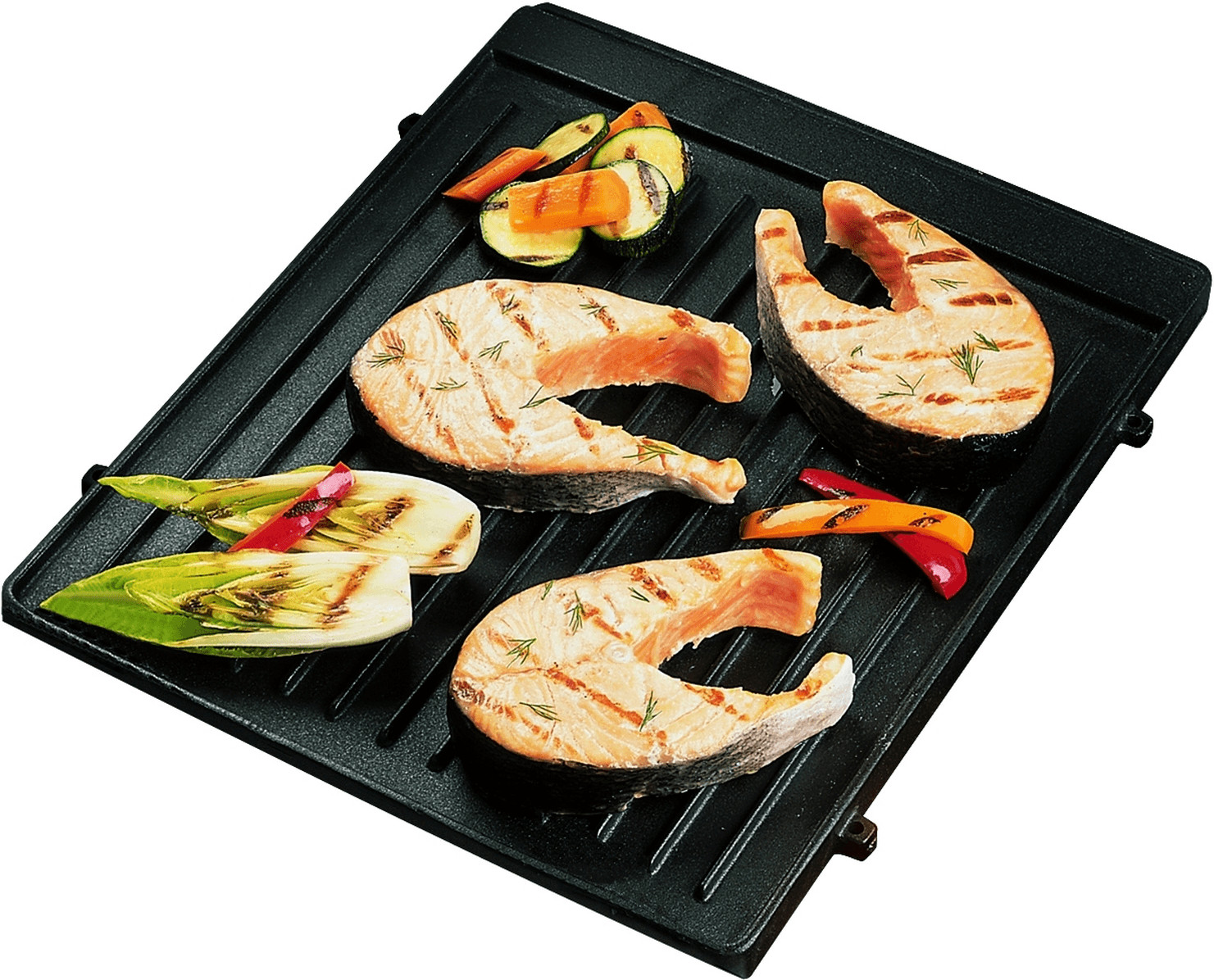 Broil King Plancha en fonte 31 x 48,5 cm (rainurée)