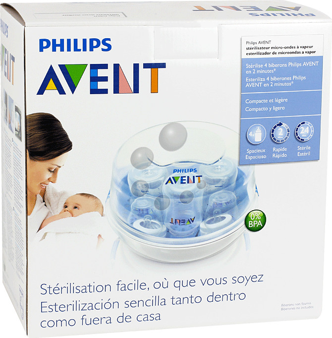Philips AVENT Sterilizzatore per microonde a € 31,37 (oggi)