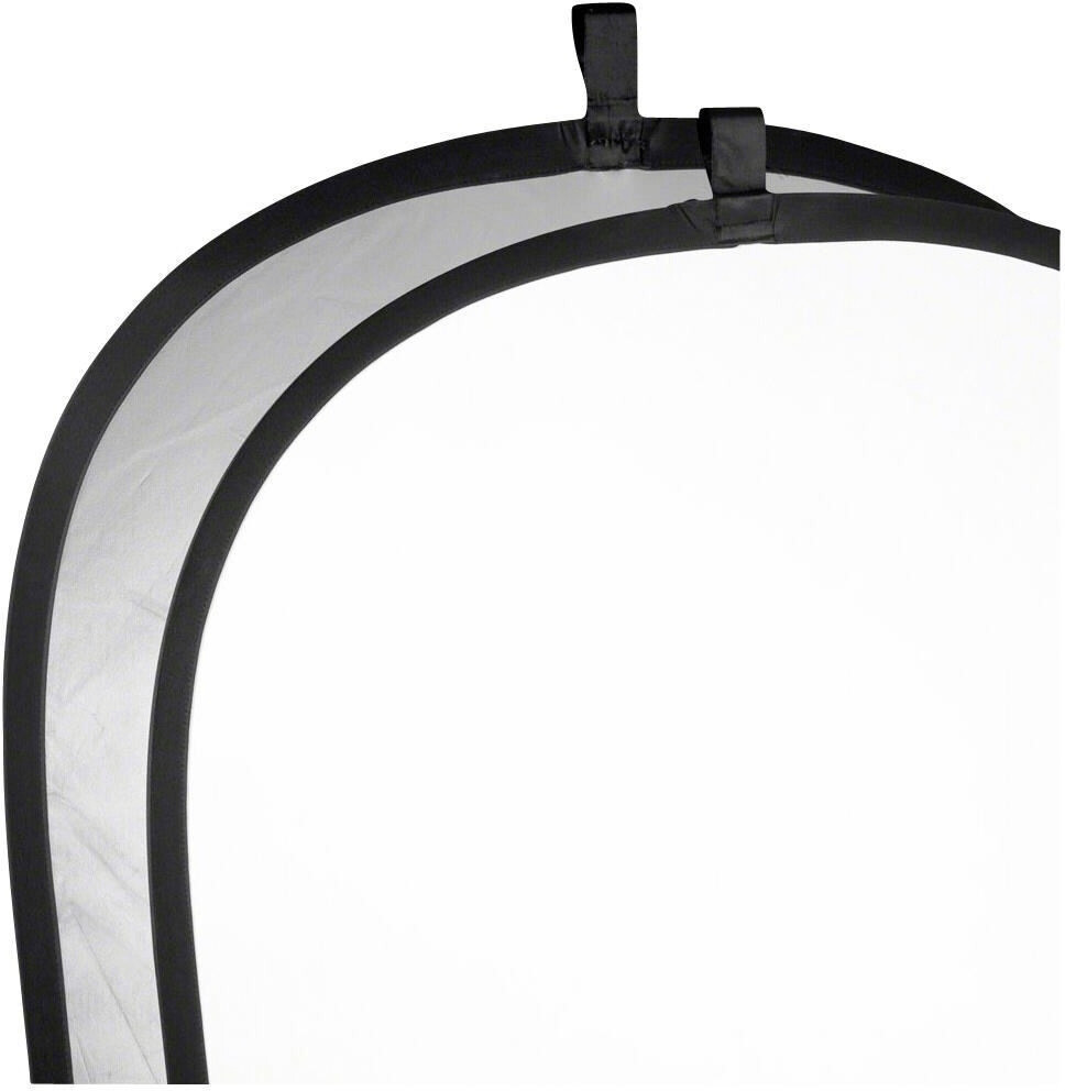 Walimex Réflecteur pliable argent/blanc (91 x 122 cm)