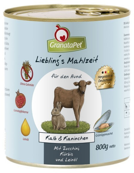 GranataPet Pâtée pour chien 800 g GranataPet Pâtée pour chien 800 g