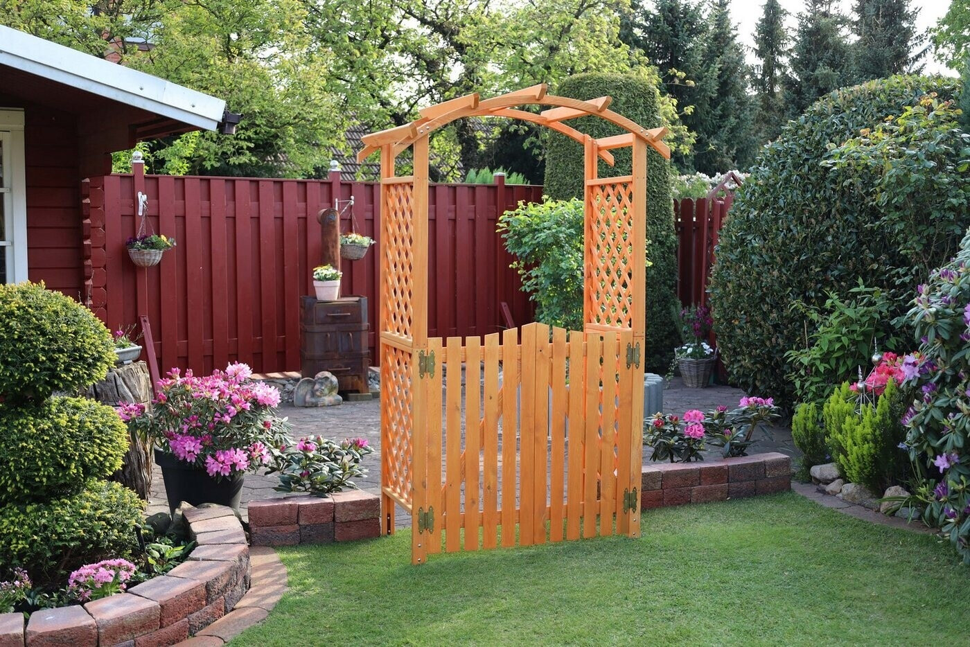Promex Pergola Diana mit Tor 130 x 70 x 206 cm ab 163,99
