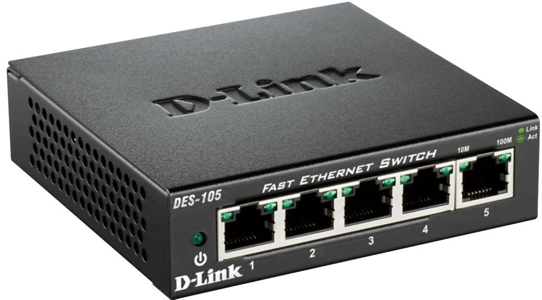 D-Link Switch 8 ports boîtier métal DES108 - Cdiscount Informatique