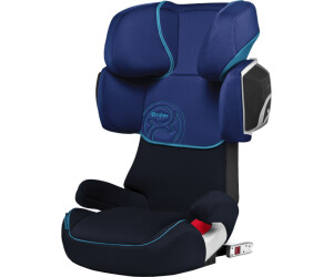 Cybex Silver Solution X2-Fix Silla de Coche, Grupo 2/3, Azul (Blue