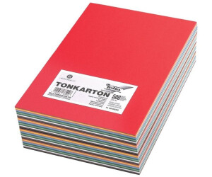 100 Blatt DIN A5-160g/m² Farbe: Amsterdame-Orange Tonzeichenpapier Tonkarton Tonpapier 22810