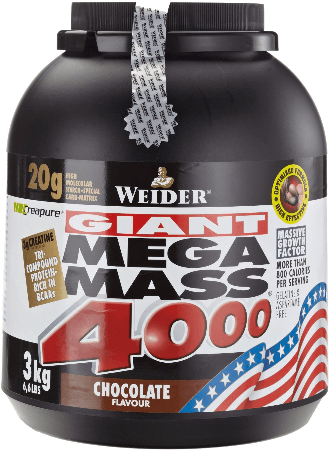 Buy Weider Mega Mass 4000 3000g from £36.58 (Today) – Best Deals on