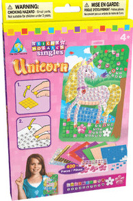 The Orb Factory Sticky Mosaïque Single Licornes