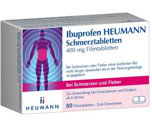 Ibuprofen Schmerztabletten 400 mg (50 Stk.)