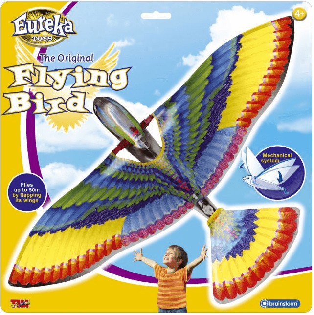 Brainstorm Eureka Toys - The Original Flying Bird -Wingspan 400mm