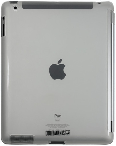 Cool Bananas SmartShell Cover pour iPad 3 transparent