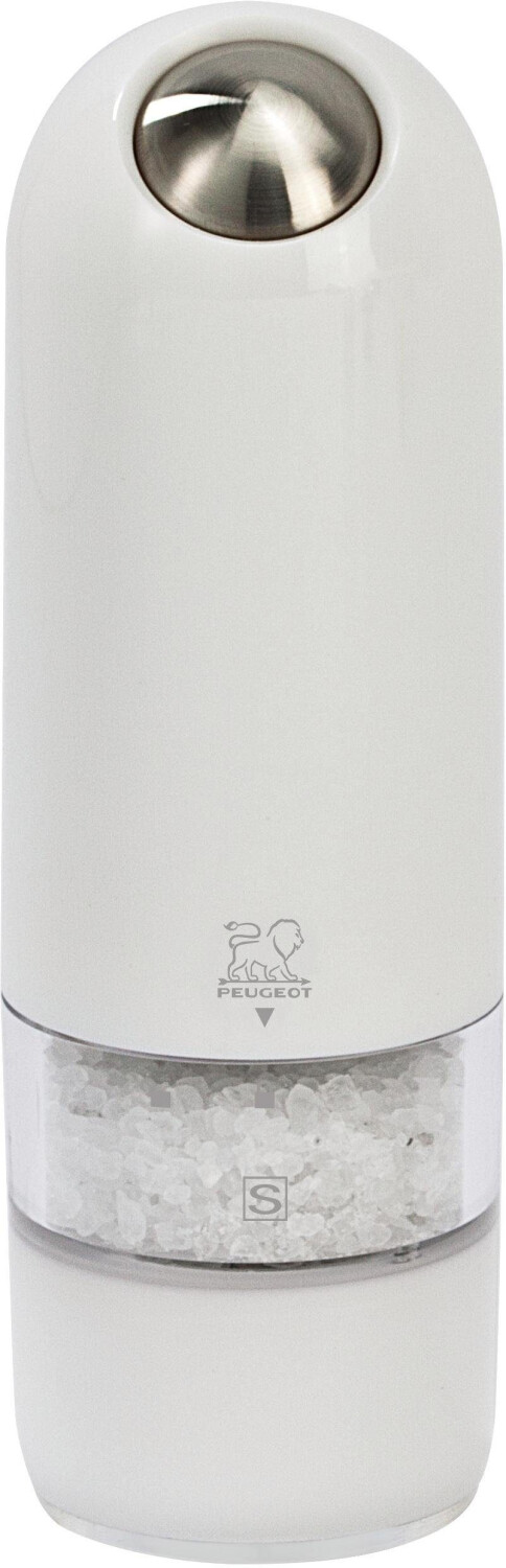 Peugeot Moulin à sel électrique Alaska 17 cm (blanc)