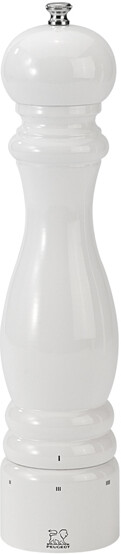 Peugeot Moulin à sel Paris 30 cm blanc laqué