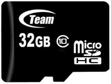 Team MicroSDHC 32 Go Class 10