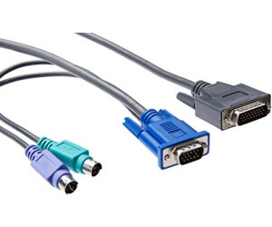 HP 1x4 KVM PS2 Server Console Cable 2m (AF612A)