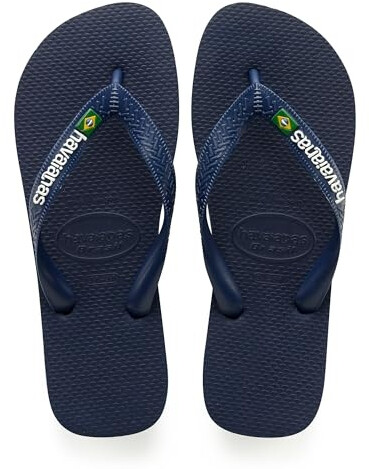 Blue and black havaianas best sale