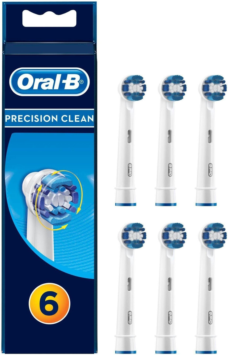 Oral-B Lot de brossettes Precision Clean (6 unités)