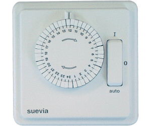 Unterputz-Zeitschaltuhr analog Tagesprogramm Suevia 248 T 30 2200 W IP20 