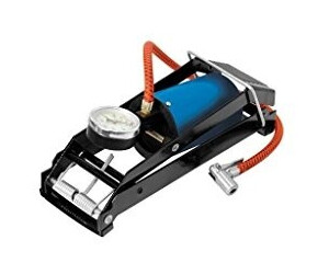 Silverline Tools Hochvolumen-Fußpumpe